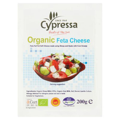 Cypressa Organic Feta Cheese