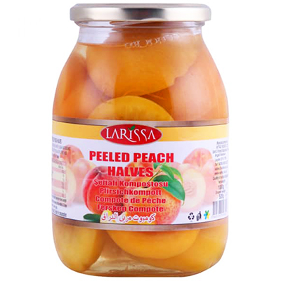 Larissa Peeled Peach Halves