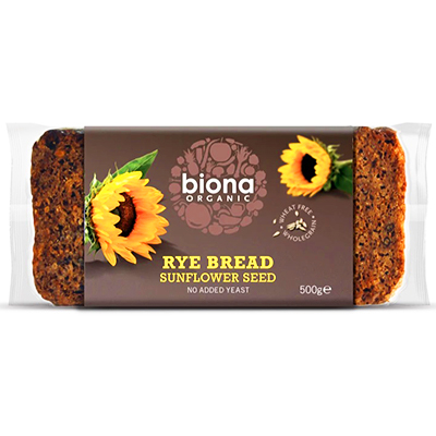 Biona rye bread sunflower seeds