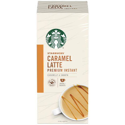 Starbucks Caramel Latte Premium Instant Coffee Sachets