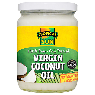 Tropical sun virgin coconut oil