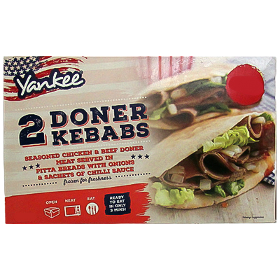 Yankee 2 Doner Kebabs