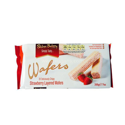 Shires Strawberry Wafers