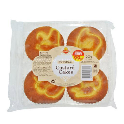 Cake Zone Custard Cakes