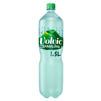 Volvic Sparkling Carbonated Natural Mineral Water