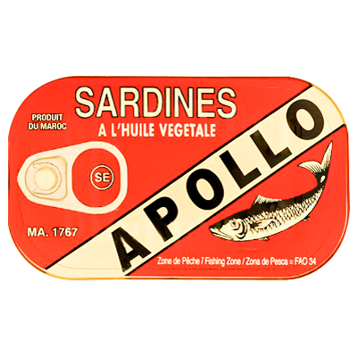 Apollo Sardines In Vegetable Oil