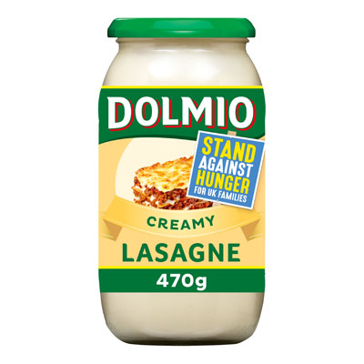 Dolmio Lasagna Creamy White Sauce