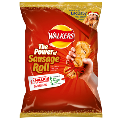 Walkers Sausage Roll Flavour Crisps