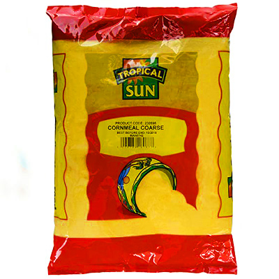 Tropical sun cornmeal coarse