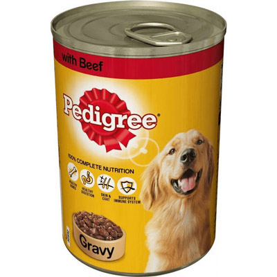 Pedigree Chunks In Gravy Beef