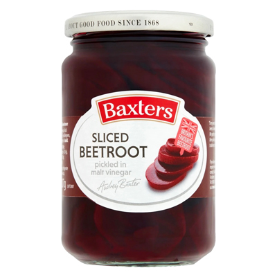 Baxters Sliced Beetroot Pickled In Malt Vinegar