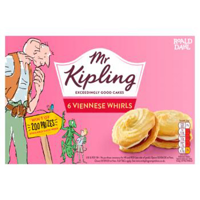 Mr Kipling 6 Viennese Whirls