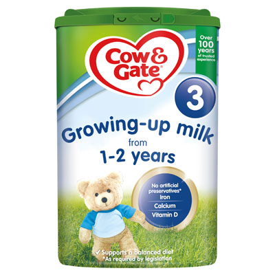 Cow & Gate 3 Growing Up Milk Powder Formula 1-2