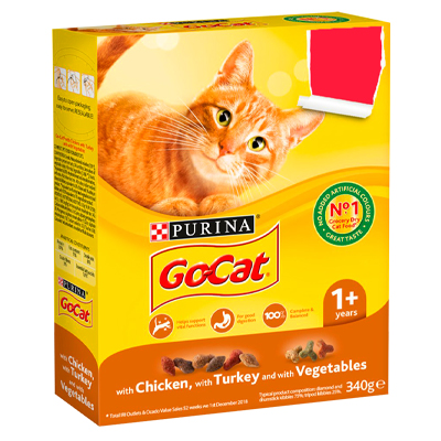 Go-Cat With Chicken, With Turkey And With Vegetables 1+ Year