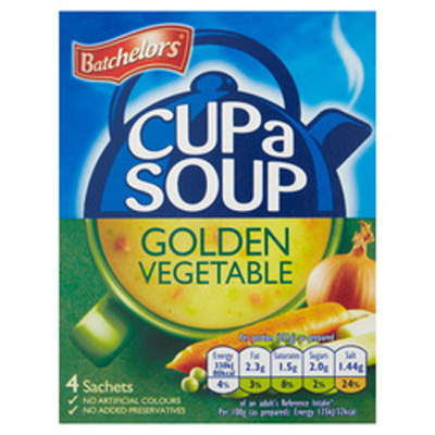 Batchelors Cup A Soup Golden Vegetable