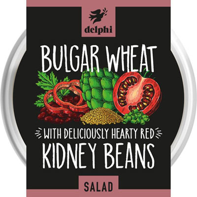 Delphi Bulgar Wheat Kidney Beans Salad