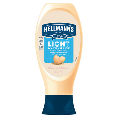 Hellmanns Light Squeezy Mayonnaise