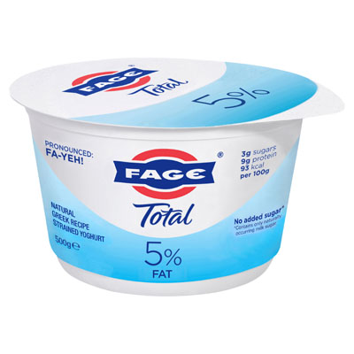 Fage Total Natural Greek Recipe Strained Yogurt