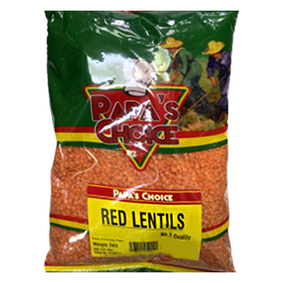 Papas Choice Red Lentils