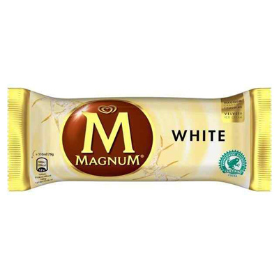 Magnum White Ice Cream