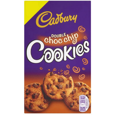 Cadburys Double Chocolate Chip Cookies