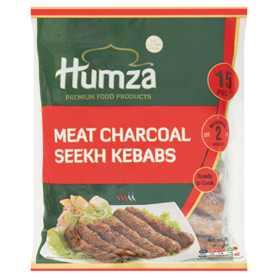 Humza Premium Food Products Meat Charcoal Seekh Kebabs