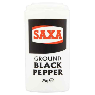 Saxa Ground Black Pepper