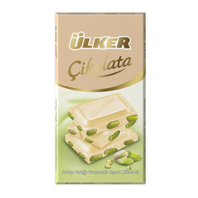 Ulker White Chocolate With Pistachio