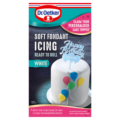 Dr. Oetker Ready To Roll White Fondant Icing Soft