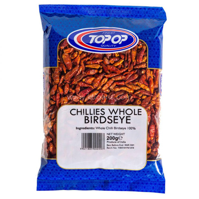 Top Op Chillies Whole Birdseye