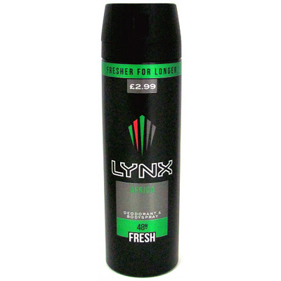 Lynx Body Spray Africa