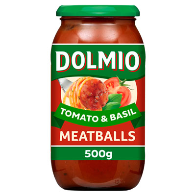 Dolmio Meatball Tomato And Basil Pasta Sauce