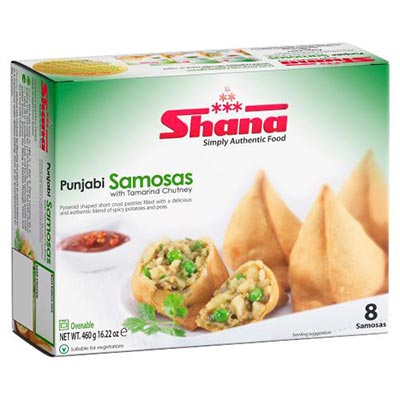 Shana Punjabi Samosas 8 Per Pack