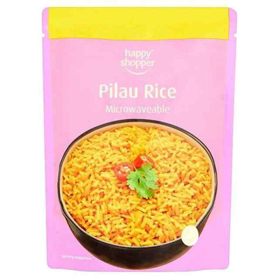 Happy Shopper Pilau Rice Microwaveable