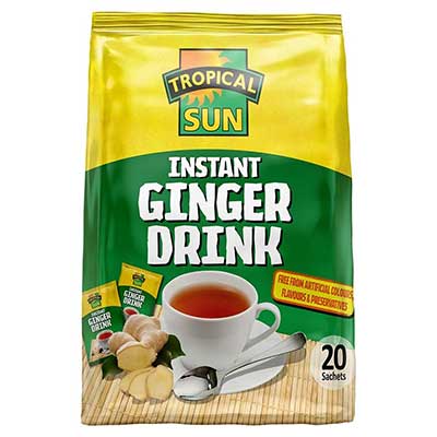 Tropical Sun Instant Ginger Drink 20 Sachets