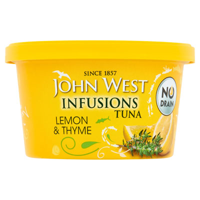 John West Infusions No Drain Tuna Lemon & Thyme 3 Pack