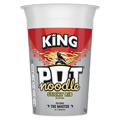 Pot Noodle King Sticky Rib