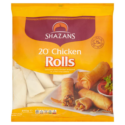 Shazans Chicken Rolls