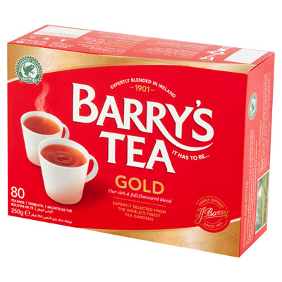 Barrys Tea Gold Blend 80  teabags