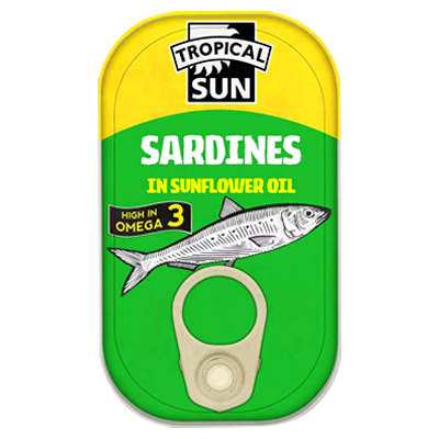 Tropical Sun Sardines In Sunflower Oil