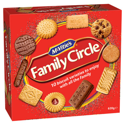 Mcvities Family Circle Biscuits