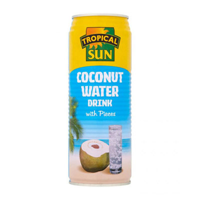 Tropical Sun Coconut Water Drink With Pieces