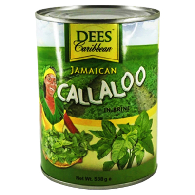 Dees Caribbean Jamaican callaloo in brine