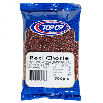 Top-op Red Chorie (Adukie Beans)