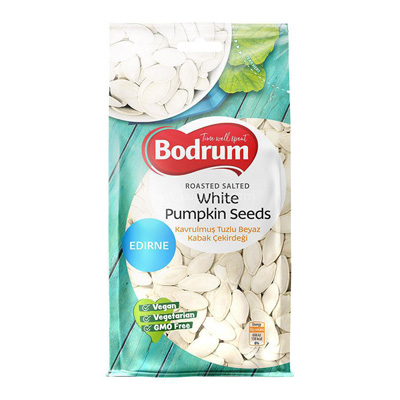 Bodrum Roasted & Salted White Pumpkin Seeds