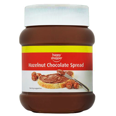 Happy shopper hazelnut chocolate spread