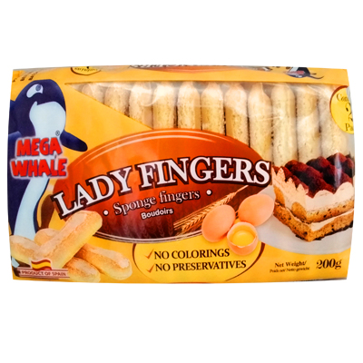 Mega Whale lady sponge fingers