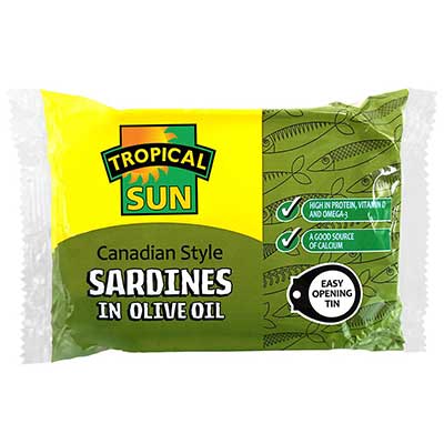 Tropical Sun Sardines In Olive Oil