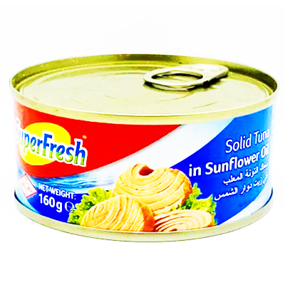 Superfresh Solid Tuna in Sunflower Oil