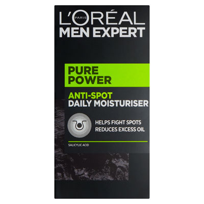 Loreal Men Expert Pure Power Active Moisturiser Anti-spot